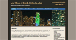 Desktop Screenshot of kuehnelaw.com