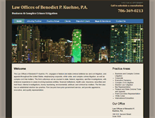 Tablet Screenshot of kuehnelaw.com